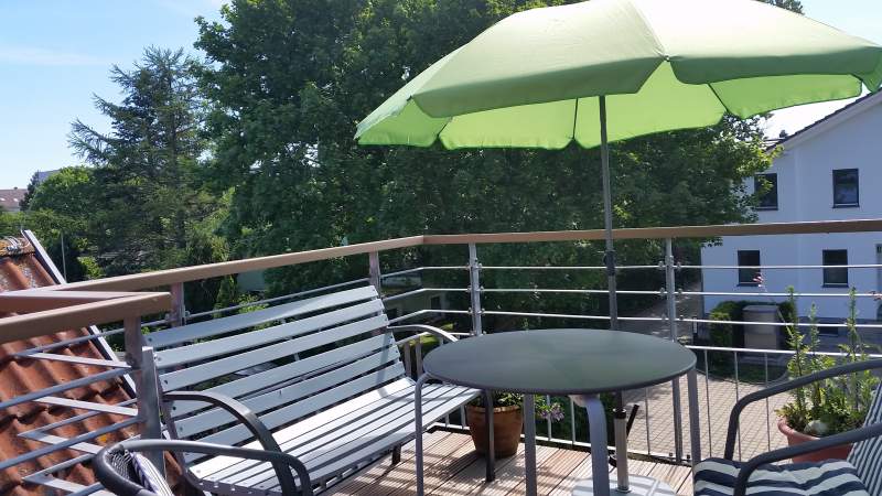 Balkon nach hinten